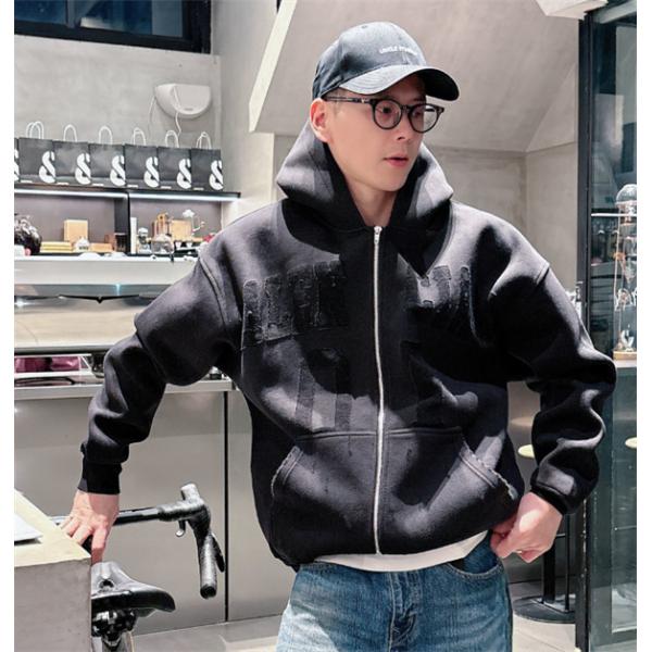 人気お洒落☆バレンシアガジップアップコピー激安通販BALENCIAGA 秋冬新作ブラック