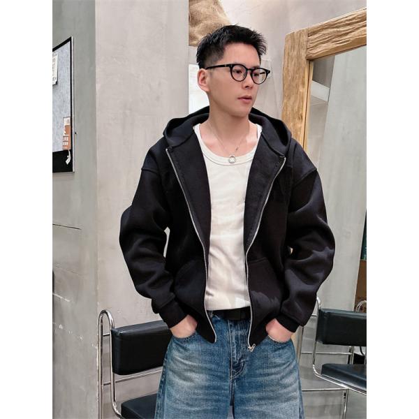 人気お洒落☆バレンシアガジップアップコピー激安通販BALENCIAGA 秋冬新作ブラック