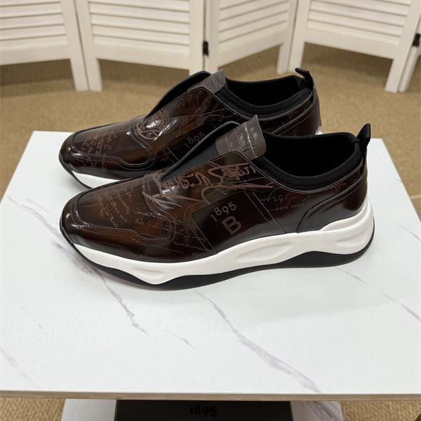 最新モデル ブラウン Berluti ベルルッティ コピー ...