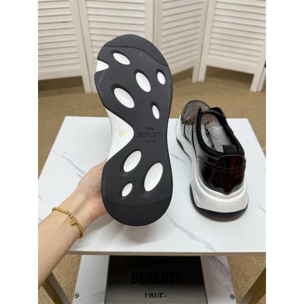 最新モデル ブラウン Berluti ベルルッティ コピー シューズ 個性派 ラグジュアリー