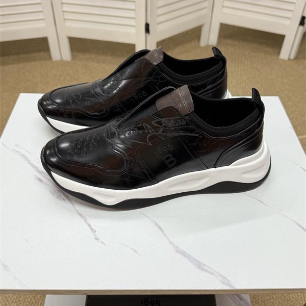 数量限定 ネイビー スニーカー 軽量 スタイリッシュ Berluti ベルルッティ コピー