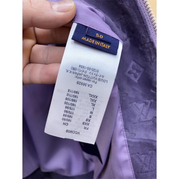 LV 2026春夏SS MONOGRAM ☆☆ルイヴィトンジャケットコピースタイリッシュ☆パープル色