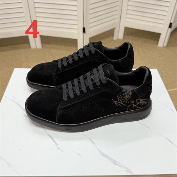 上品 スエード スニーカー 柔和 快適 2026新作 Berluti ベルルッティ スーパーコピー