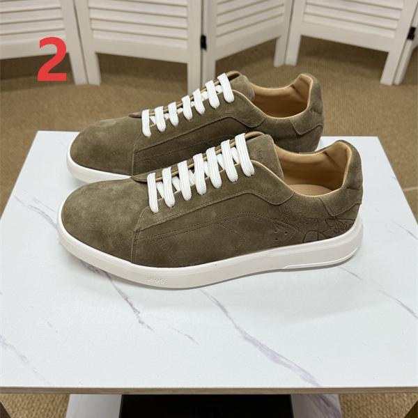 上品 スエード スニーカー 柔和 快適 2026新作 Berluti ベルルッティ スーパーコピー