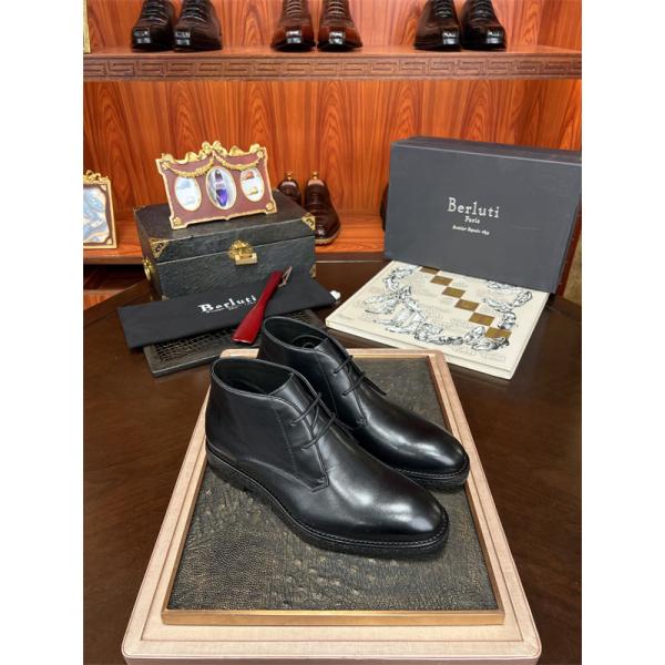 正統 レースアップ Berluti ベルルッティ コピー レザーシューズ 端正 クラシック