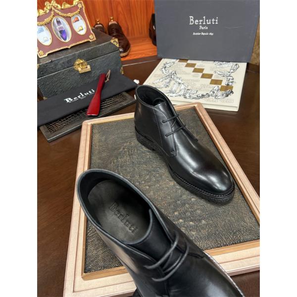 正統 レースアップ Berluti ベルルッティ コピー レザーシューズ 端正 クラシック