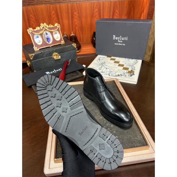 正統 レースアップ Berluti ベルルッティ コピー レザーシューズ 端正 クラシック