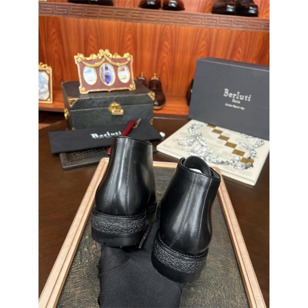 正統 レースアップ Berluti ベルルッティ コピー レザーシューズ 端正 クラシック