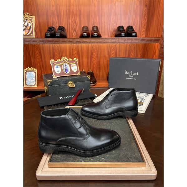 正統 レースアップ Berluti ベルルッティ コピー レザーシューズ 端正 クラシック