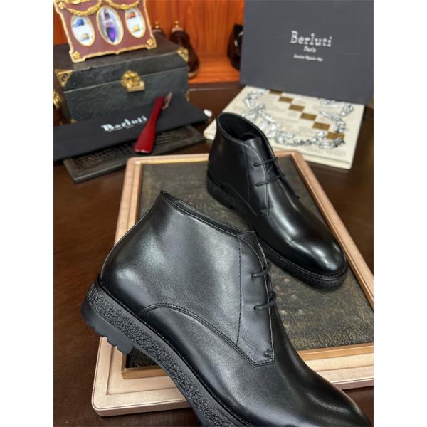 正統 レースアップ Berluti ベルルッティ コピー レザーシューズ 端正 クラシック