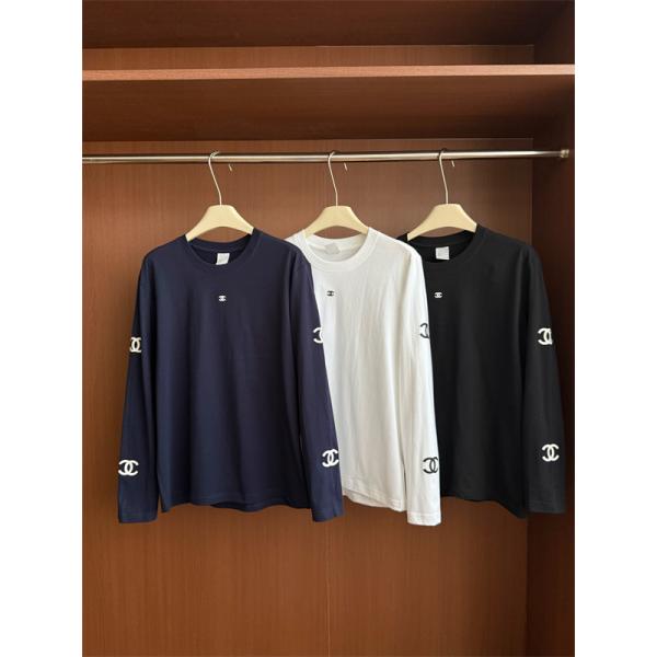 CHANEL 2026春夏SS シャネル長袖ｔシャツコピーリラックス感3色使い勝手