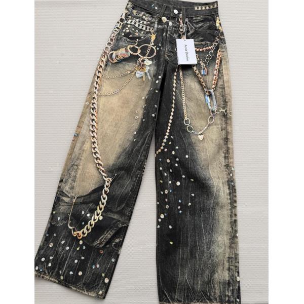 ACNE STUDIOSジーンズコピー アクネストゥディオズ新作2026トレンドユニセックス上品