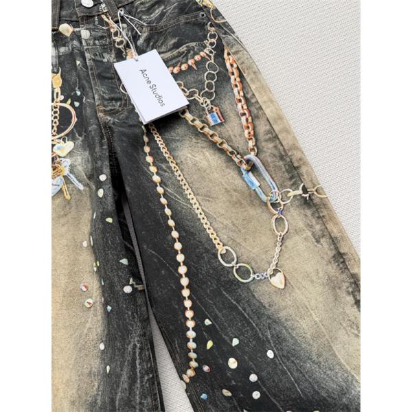 ACNE STUDIOSジーンズコピー アクネストゥディオズ新作2026トレンドユニセックス上品