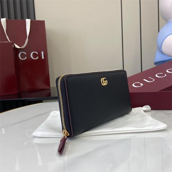 【新品】GG Marmontグッチ長財布コピーGUCCI新作2026トレンドユニセックス