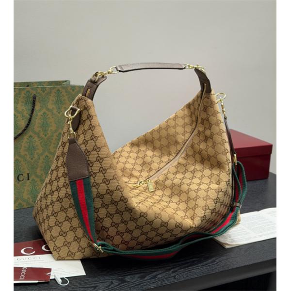 GUCCI LaFamigliaシリーズHobo グッチショルダーバッグコピー2026激安トレンド
