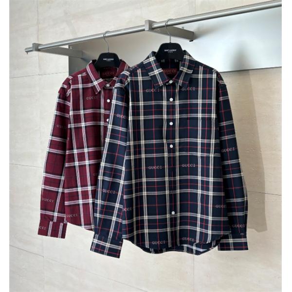 お洒落快適★GUCCI 長袖シャツコピー グッチ激安通販スタイリッシュ人気上質なアイテム