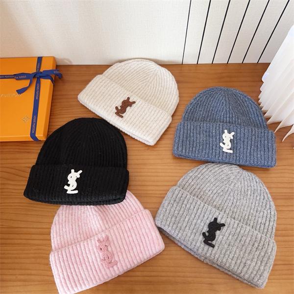 2026人気☆☆YSLニット帽スーパーコピー☆サンローランSaint Laurent 激安通販新作5色
