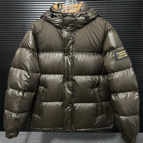 数量限定 新作 フーデッド BURBERRY バーバリー コピー ダウンブルゾン 高級