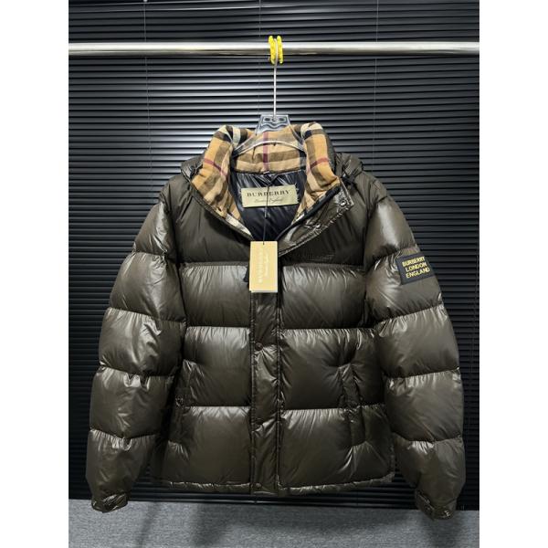 数量限定 新作 フーデッド BURBERRY バーバリー コピー ダウンブルゾン 高級