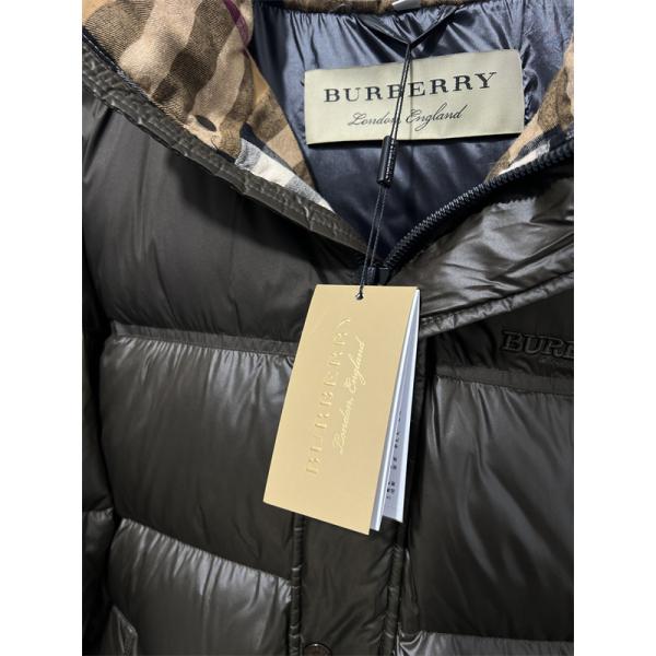 数量限定 新作 フーデッド BURBERRY バーバリー コピー ダウンブルゾン 高級
