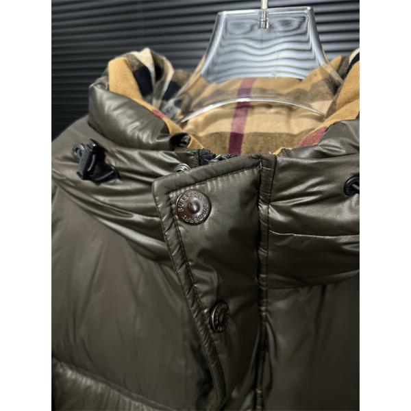 数量限定 新作 フーデッド BURBERRY バーバリー コピー ダウンブルゾン 高級