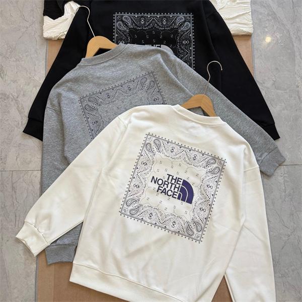 プリント スウェット 加绒 保温 着心地 2026新作 THE NORTH FACE ザノースフェイス コピー