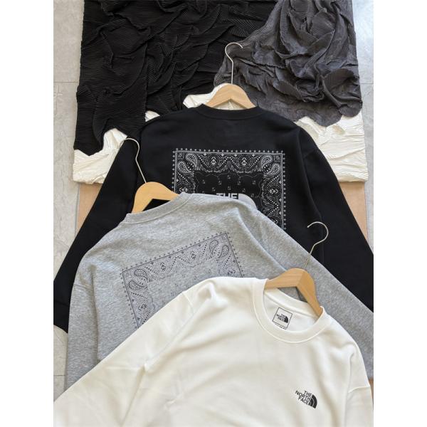 プリント スウェット 加绒 保温 着心地 2026新作 THE NORTH FACE ザノースフェイス コピー