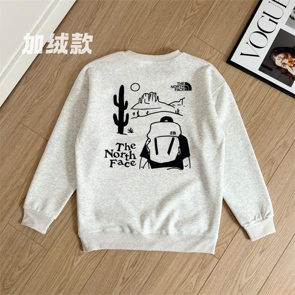 プリント スウェット 加绒 保温 着心地 2026新作 THE NORTH FACE ザノースフェイス コピー