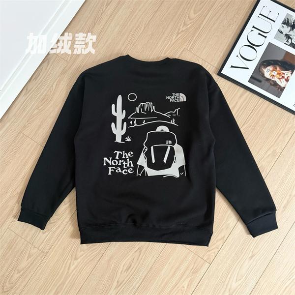 プリント スウェット 加绒 保温 着心地 2026新作 THE NORTH FACE ザノースフェイス コピー