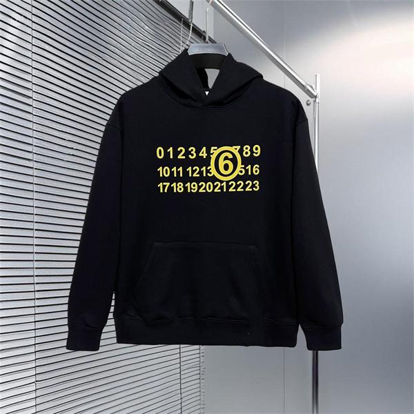 数字ロゴ フードパーカー 裏起毛 ストリート 定番 Maison Margiela メゾン マルジェラ コピー