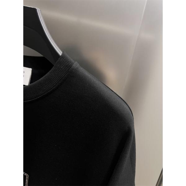  Maison Margiela メゾン マルジェラ コピー ロゴプリント スウェット 裏起毛 ゆったり 高級