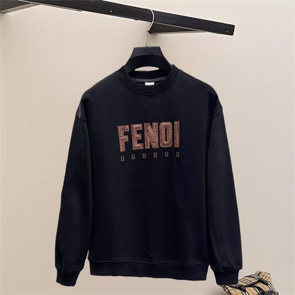ロゴプリント FENDI フェンディ コピー トレーナー ゆったり 定番 2026新作
