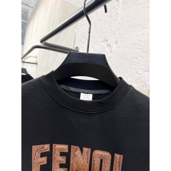 ロゴプリント FENDI フェンディ コピー トレーナー ゆったり 定番 2026新作