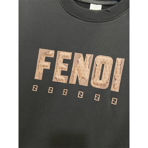 ロゴプリント FENDI フェンディ コピー トレーナー ゆったり 定番 2026新作