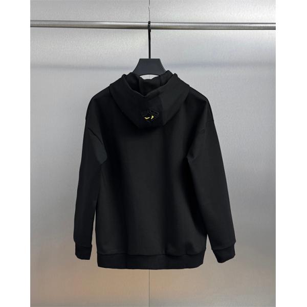 ジップアップ フードパーカー 裏起毛 ストリート FENDI フェンディ コピー