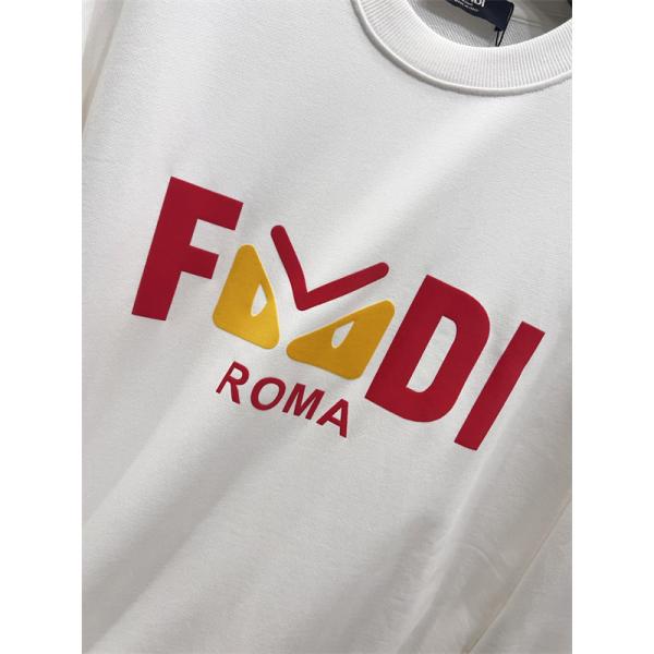 FENDI フェンディ コピー トレーナー 配色プリント ゆったり 定番人気