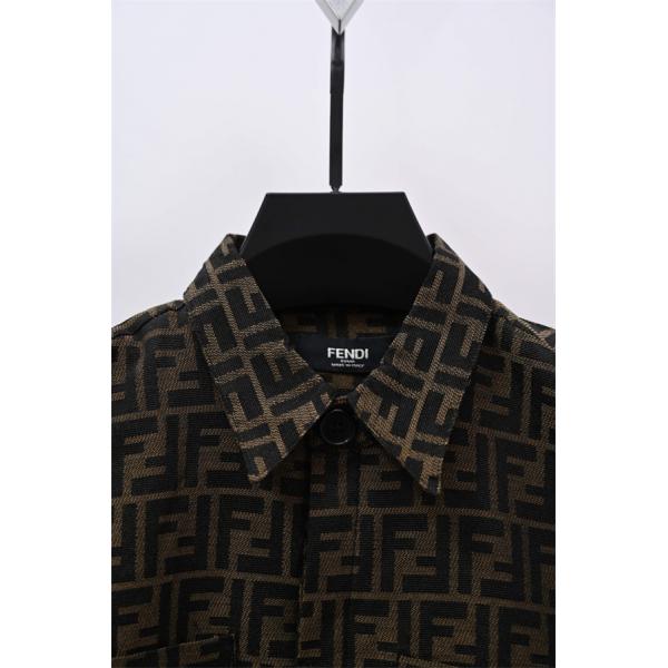 モノグラム FENDI フェンディ コピー シャツジャケット 上質 シック 大人向け