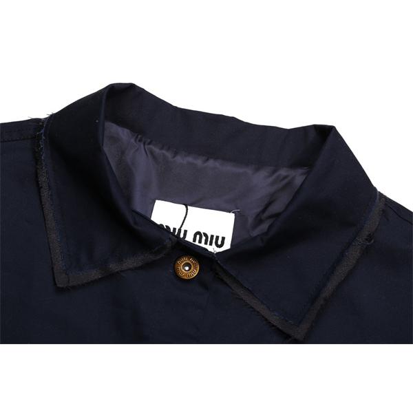 2026新作 シャツジャケット 軽量 上品 おすすめ MIUMIU ミュウミュウ コピー