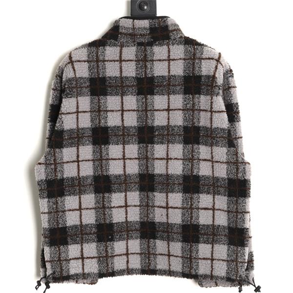 チェック柄 MIUMIU ミュウミュウ コピー ジャケット 防寒 カジュアル トレンド