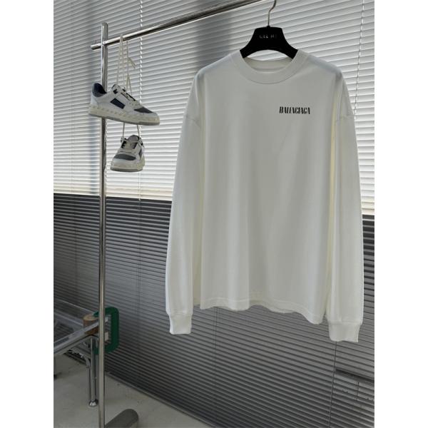 oversizeバレンシアガ長袖tシャツコピー2026最新BALENCIAGA ロングtユニセックスおしゃれ