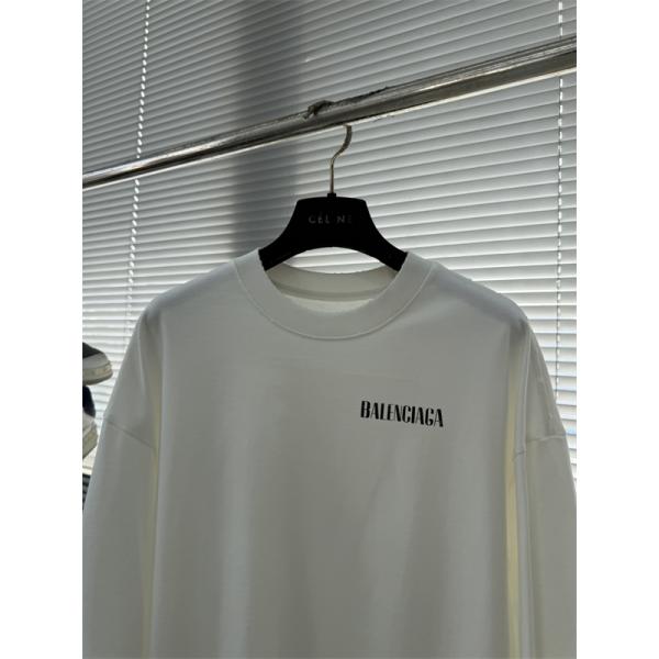 oversizeバレンシアガ長袖tシャツコピー2026最新BALENCIAGA ロングtユニセックスおしゃれ