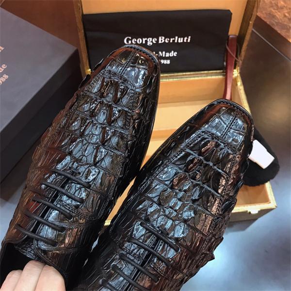 重厚感 立体模様 エキゾチック Berluti ベルルッティ コピー シューズ 2026新作