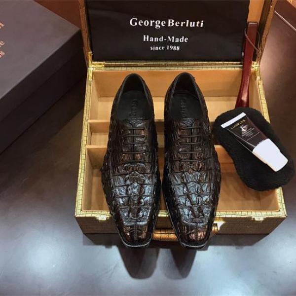 重厚感 立体模様 エキゾチック Berluti ベルルッティ コピー シューズ 2026新作