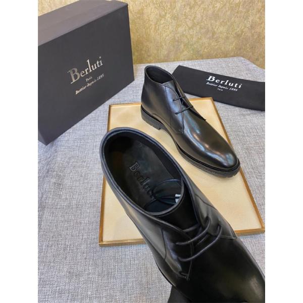 Berluti ベルルッティ コピー 洗練 ミニマル プレーントゥ  2026新作 ブーツ