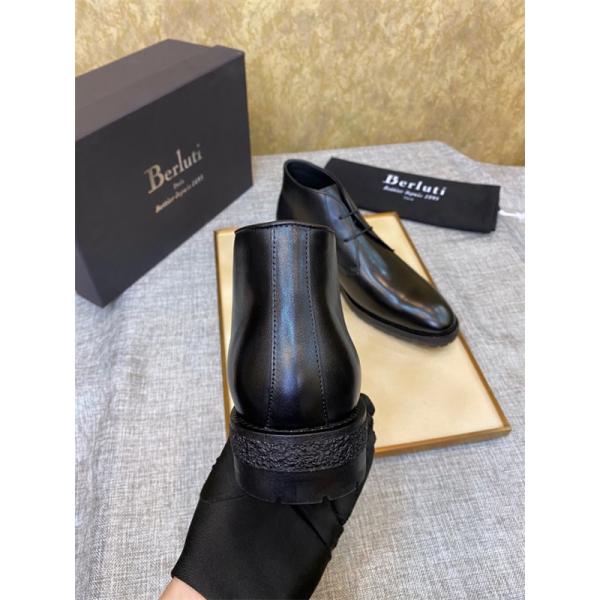 Berluti ベルルッティ コピー 洗練 ミニマル プレーントゥ  2026新作 ブーツ