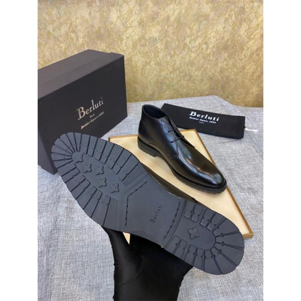 Berluti ベルルッティ コピー 洗練 ミニマル プレーントゥ  2026新作 ブーツ