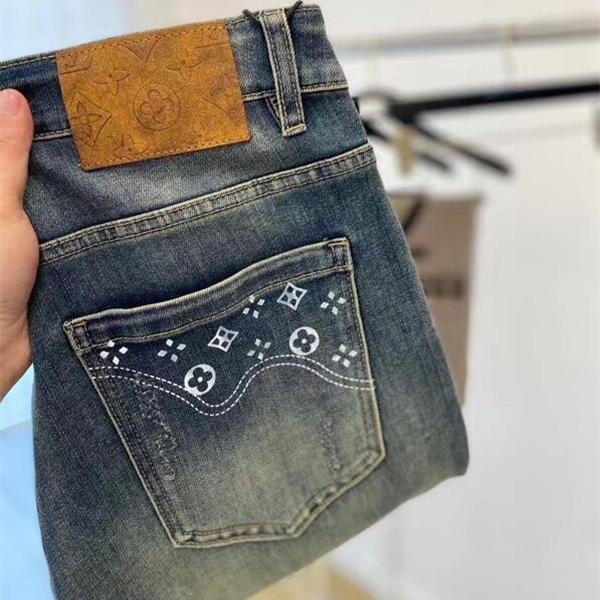 売れ筋注目 ヴィンテージ加工 2026新作 デニム LOUIS VUITTON ルイヴィトン コピー