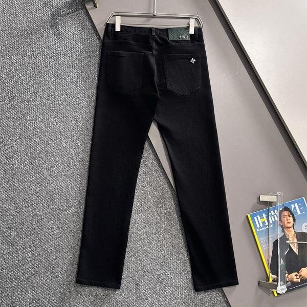 LOUIS VUITTON ルイヴィトン コピー プレミアム 美シルエット フィット感 ブラック パンツ