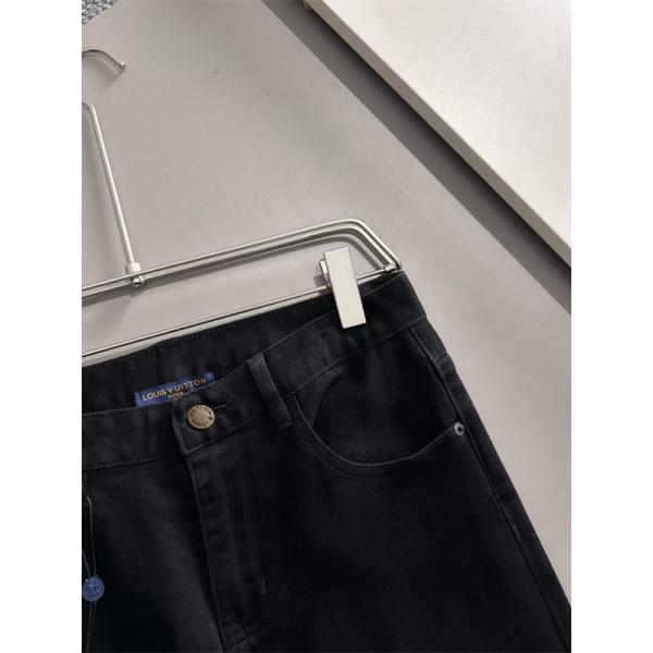 LOUIS VUITTON ルイヴィトン コピー プレミアム 美シルエット フィット感 ブラック パンツ