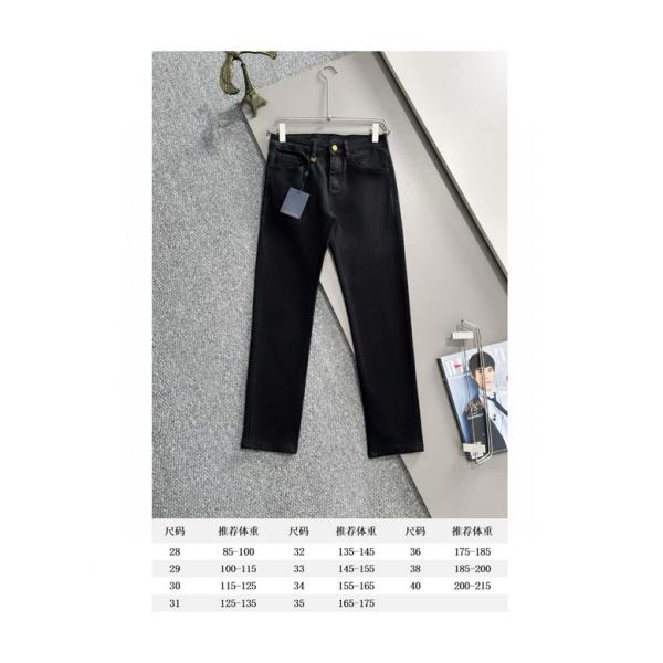 質感重視 上質素材 タイト LOUIS VUITTON ルイヴィトン コピー ブラック デニム